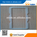 Customized white color silicon material rubber gasket